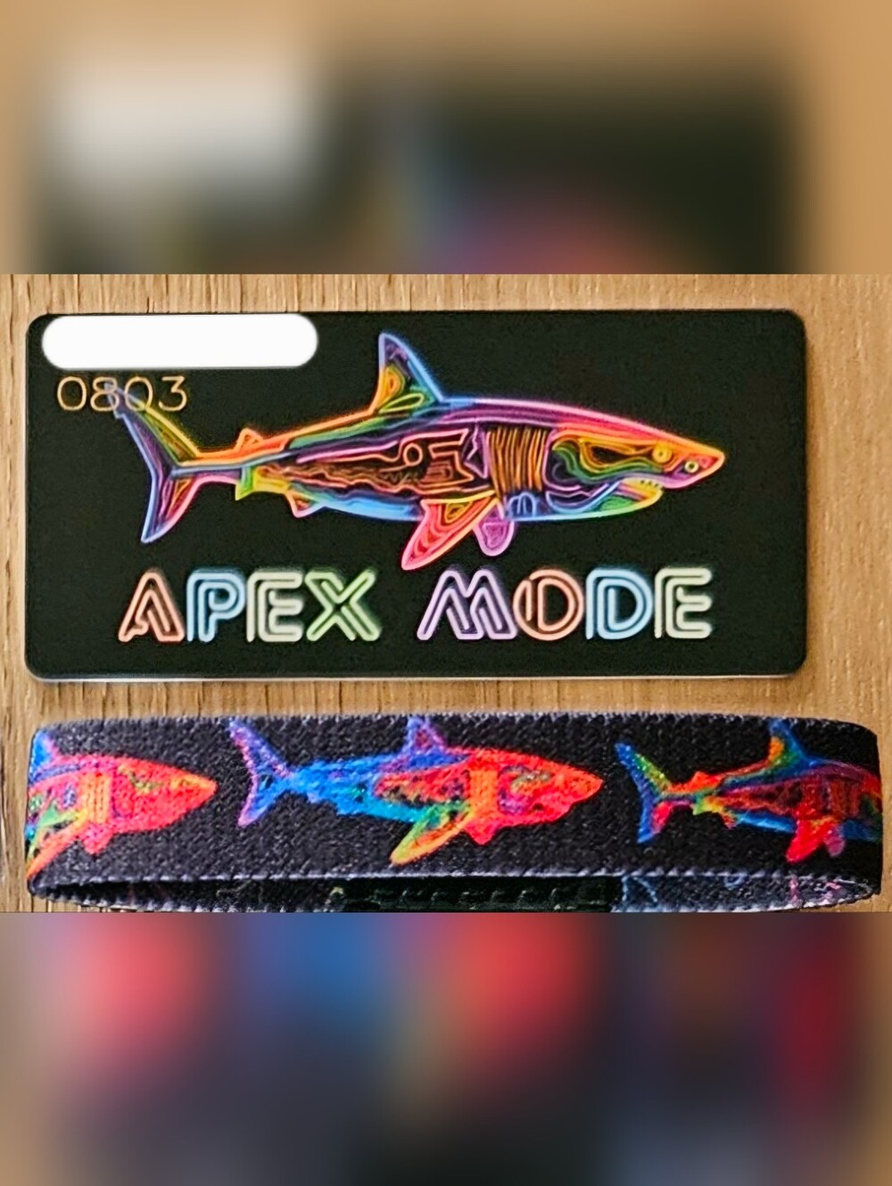 ZOX "APEX MODE" #803 DUN DUN NEW MEDIUM INTERACTIVE COLLECTIBLE WRISTBAND